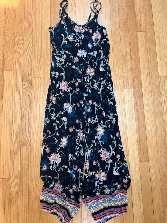 By Anthropologie Pants - Anthropologie Floral Wide Leg Jumpsuit